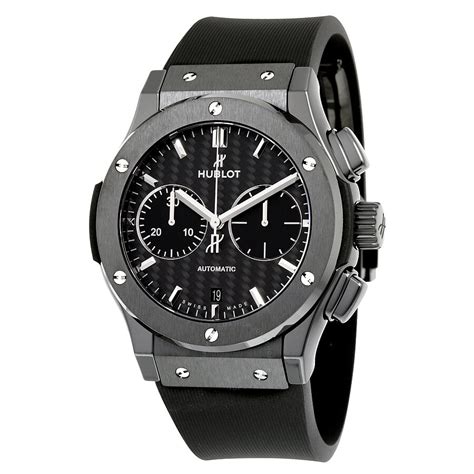 hublot decagon watch dial chronograph|Hublot Classic Fusion Chronograph Automatic Black .